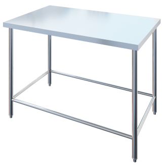 Work Table - Flattop - Open Base Style