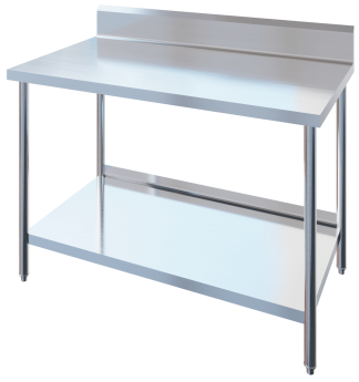 Work Table - Backsplash - Under Shelf Style