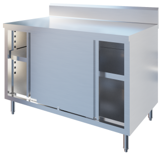 Cabinet 3- Backplash - 2 Slidding Door