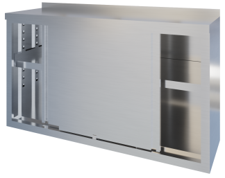 Wall - Mounted Cabinet - 2 Slidding Door
