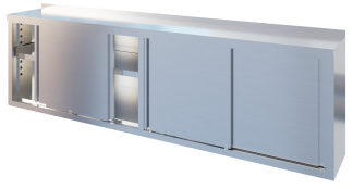 Wall - Mounted Cabinet - 4 Slidding Door