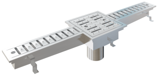 Floor Drain - Slotted - Tee Shape