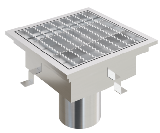 Floor Drain - Anti - Slip - Square Shape