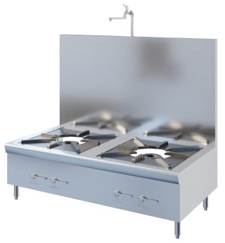 Stock Pot 2 Burner